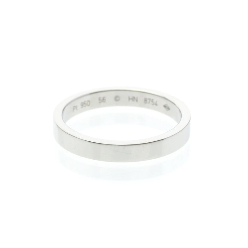 Cartier C De Wedding Band Platinum Silver Jewelry