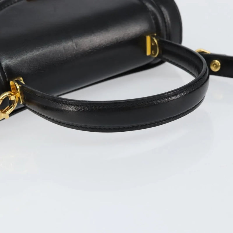 Bally Vintage Leather Black Bag