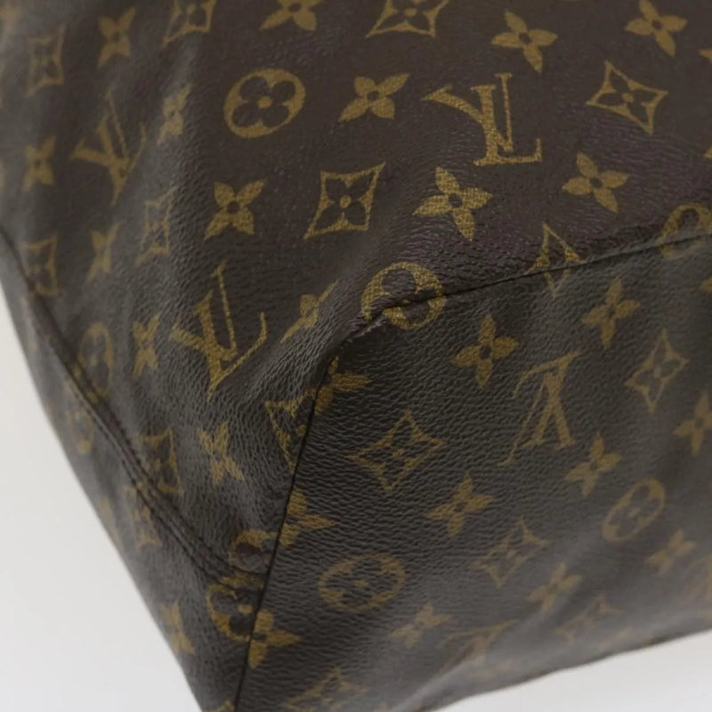 Louis Vuitton Cabas Light Drawstring Monogram Split Canvas Brown Bag