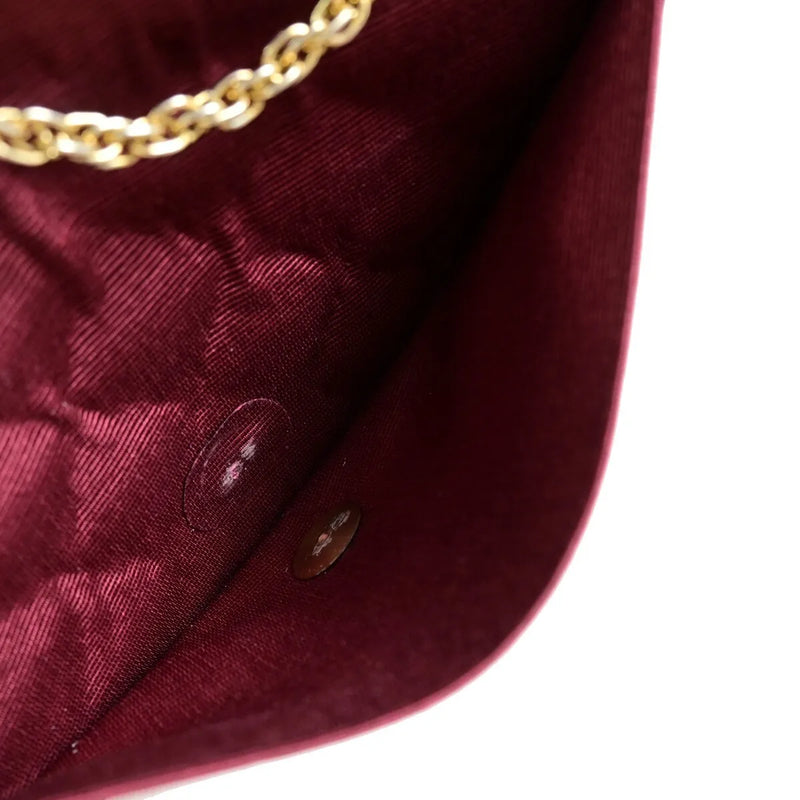 Chanel Vintage Round Flap Quilted Lambskin Black Leather Bag