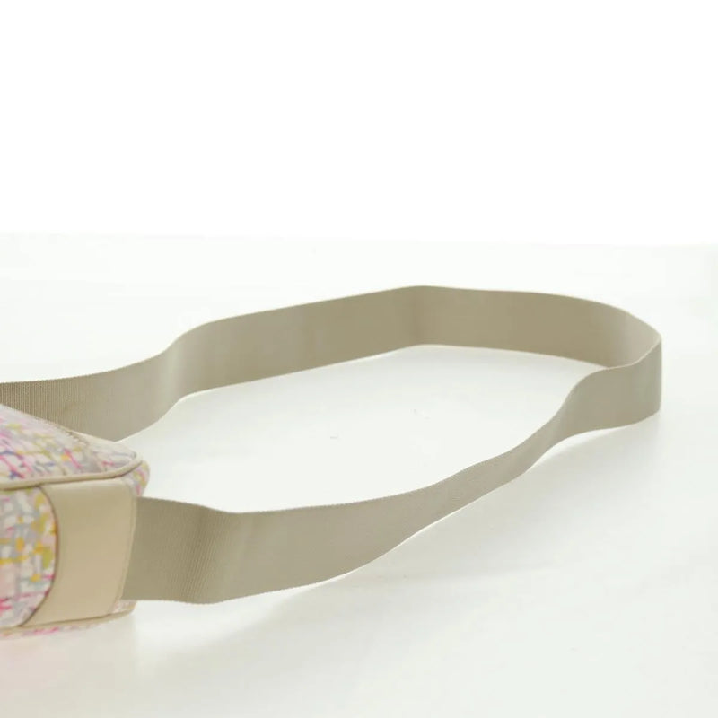 Chanel Vintage Clover Camera Printed Canvas Multicolour Bag