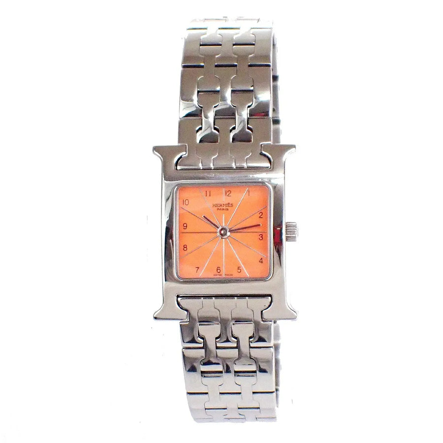 Hermes Heure H Quartz Stainless Steel Watch