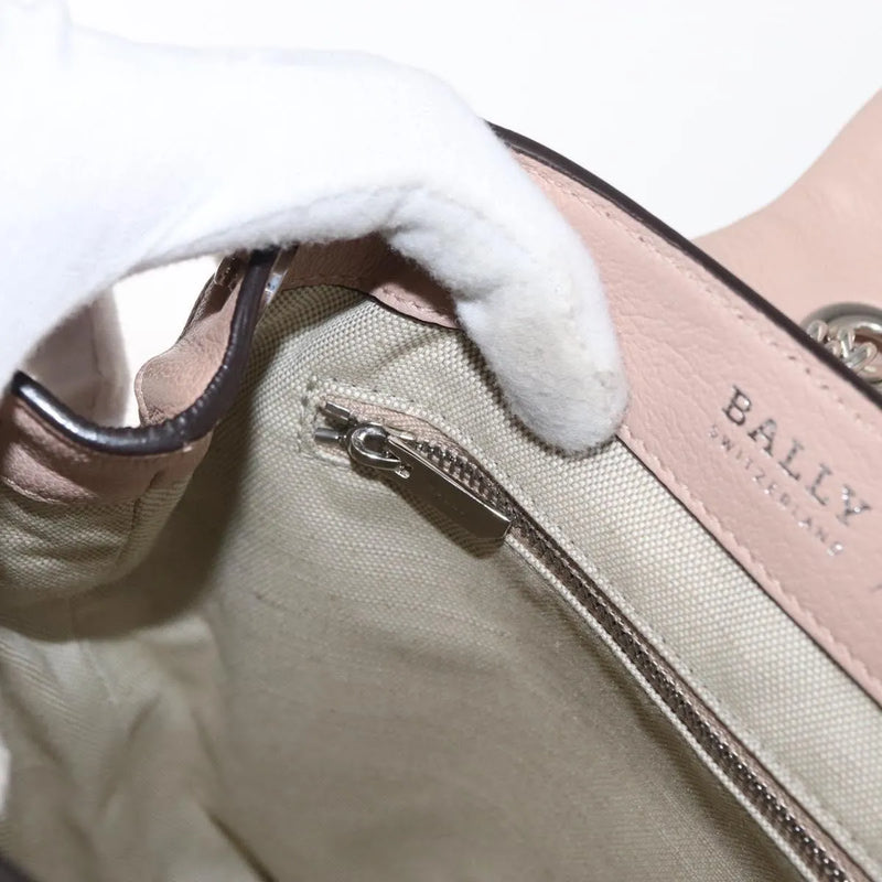Bally Vintage Leather Pink Bag