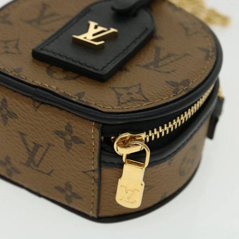 Louis Vuitton Boite Chapeau Souple Reverse Monogram Giant Brown Canvas Bag