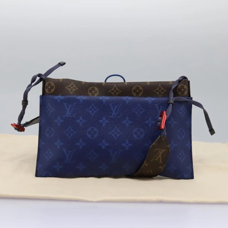 Louis Vuitton Outdoor Limited Edition Monogram Pacific Canvas Blue Bag