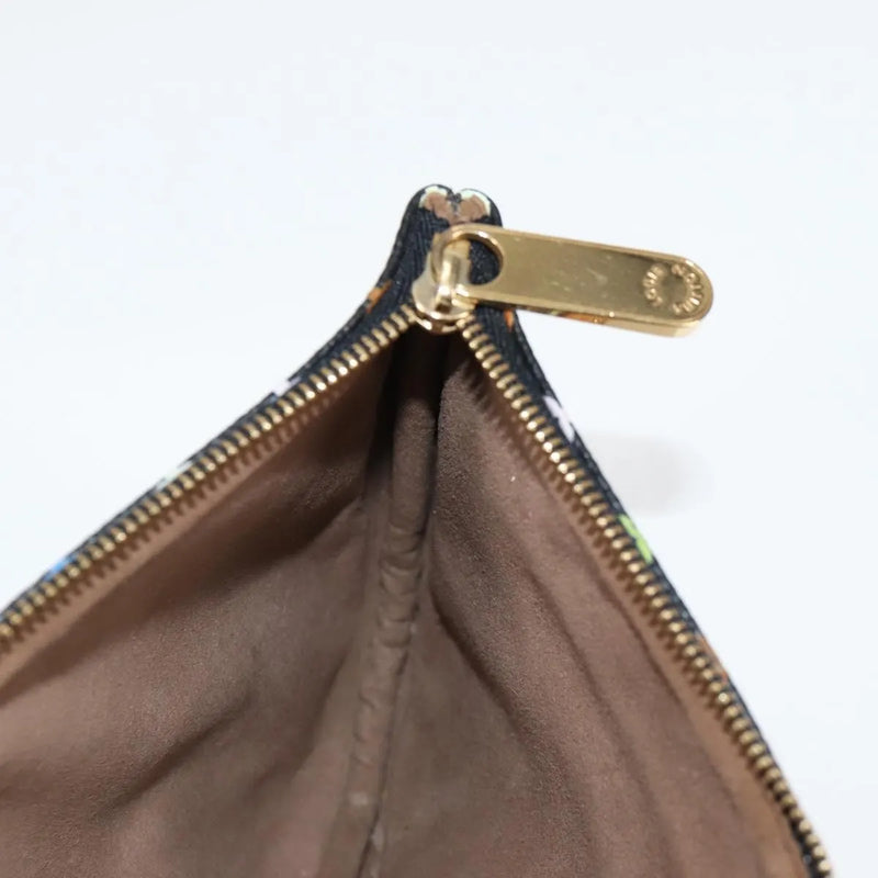 Louis Vuitton Pochette Gm Monogram Multicolor Multicolour Canvas Bag