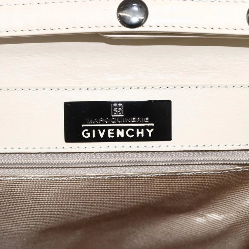 Givenchy Vintage 4g Leather Beige Bag