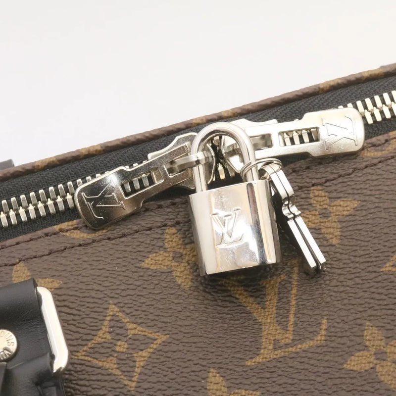 Louis Vuitton Keepall Bandouliere Monogram Canvas Brown Bag