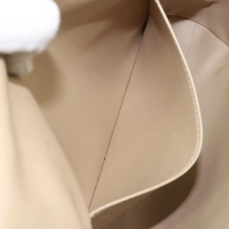 Louis Vuitton Thompson Street Monogram Vernis Beige Patent_leather Bag