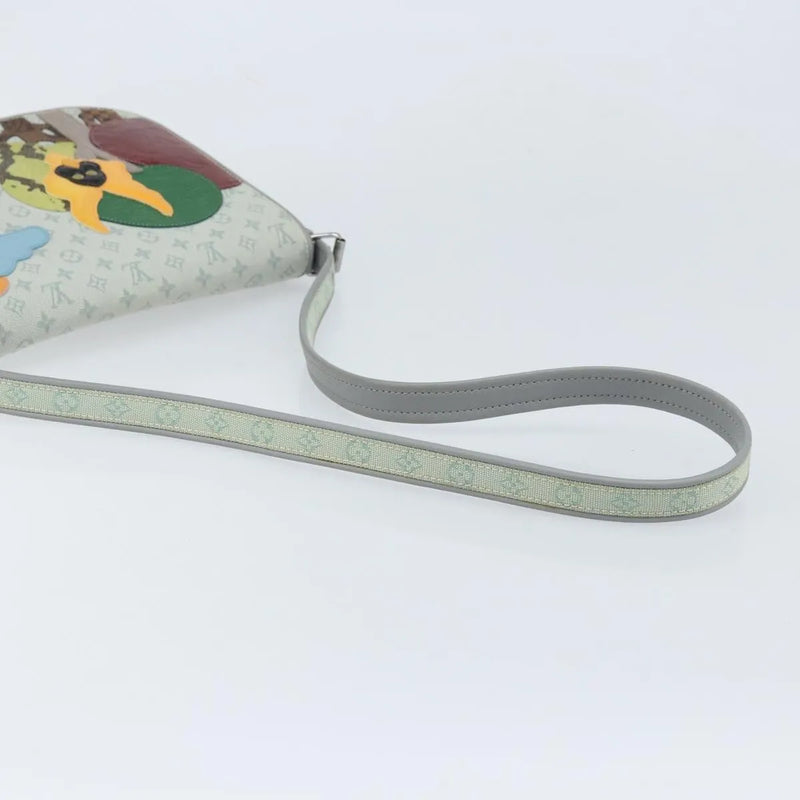 Louis Vuitton Conte De Fees Musette Monogram Patchwork Gray Canvas Bag