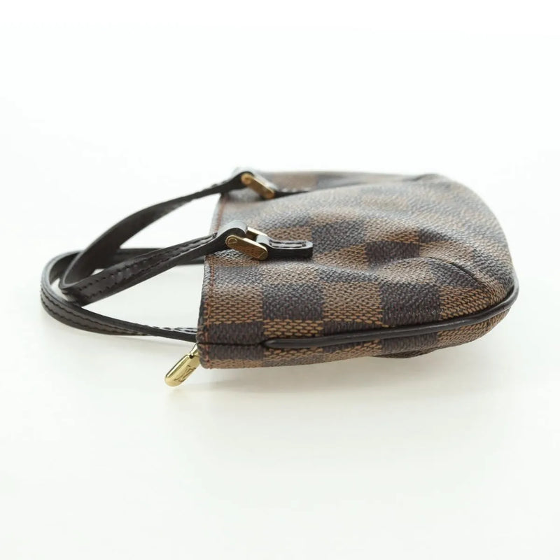 Louis Vuitton Manosque Pochette Damier Brown Canvas Bag