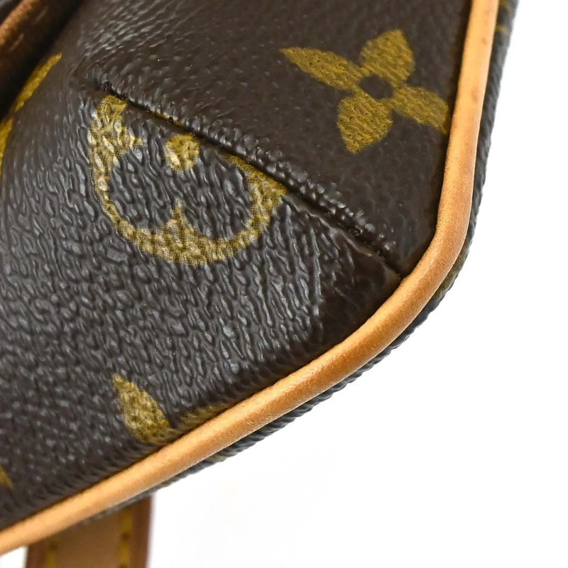 Louis Vuitton Marelle Waist Monogram Canvas Brown Bag