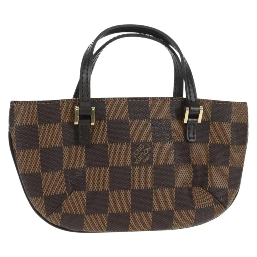 Louis Vuitton Manosque Pochette Damier Brown Canvas Bag