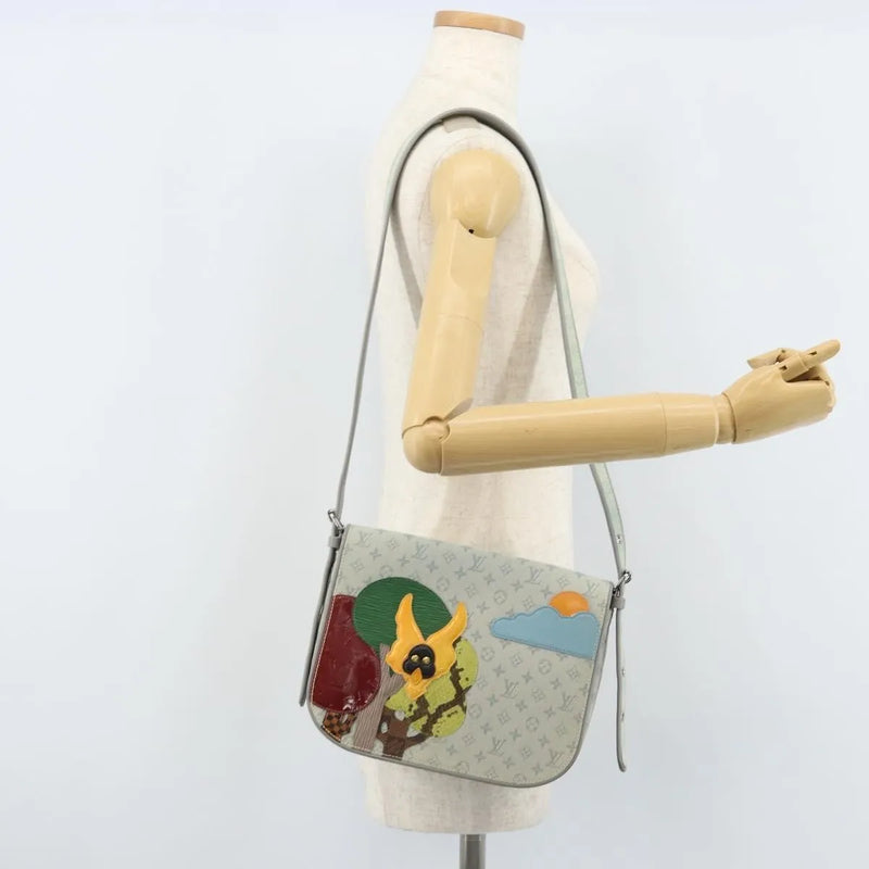 Louis Vuitton Conte De Fees Musette Monogram Patchwork Gray Canvas Bag