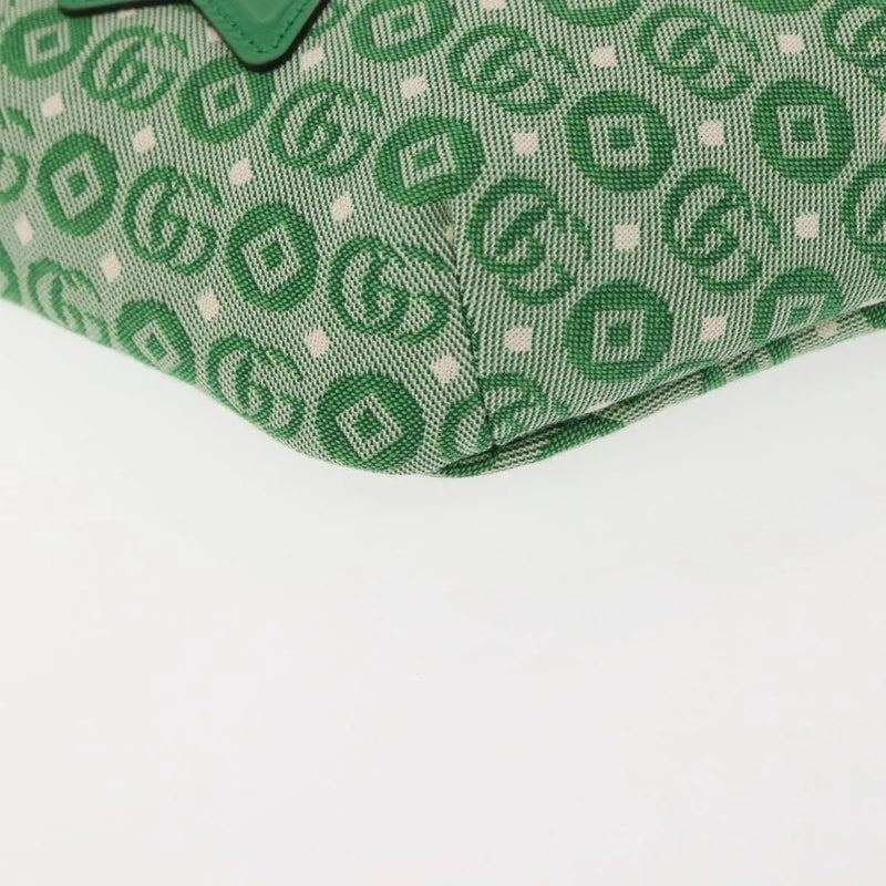 Gucci Waist Pouch Belt Gg Canvas Green Bag