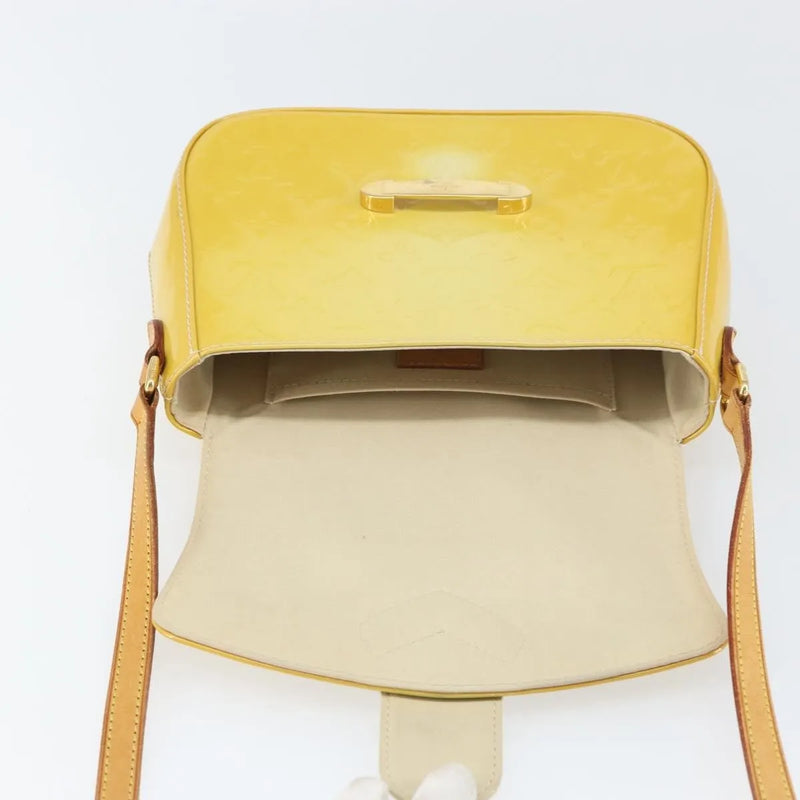 Louis Vuitton Bellflower Monogram Vernis Brown Patent_leather Bag