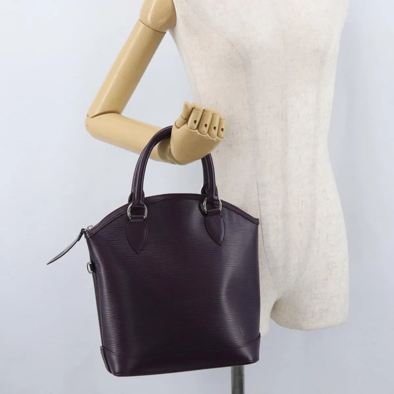 Louis Vuitton Lockit Epi Leather Purple Bag