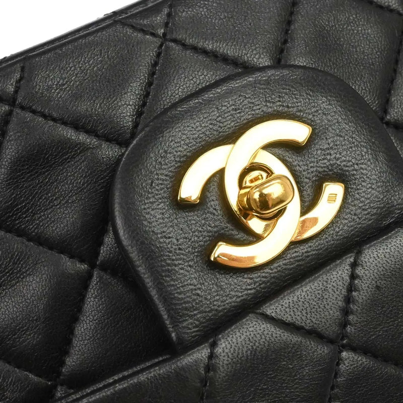 Chanel Timeless - Classic Double Flap Leather Black Bag