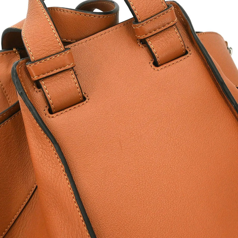 Loewe Hammock Leather Brown Bag
