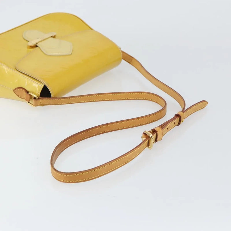 Louis Vuitton Bellflower Monogram Vernis Brown Patent_leather Bag