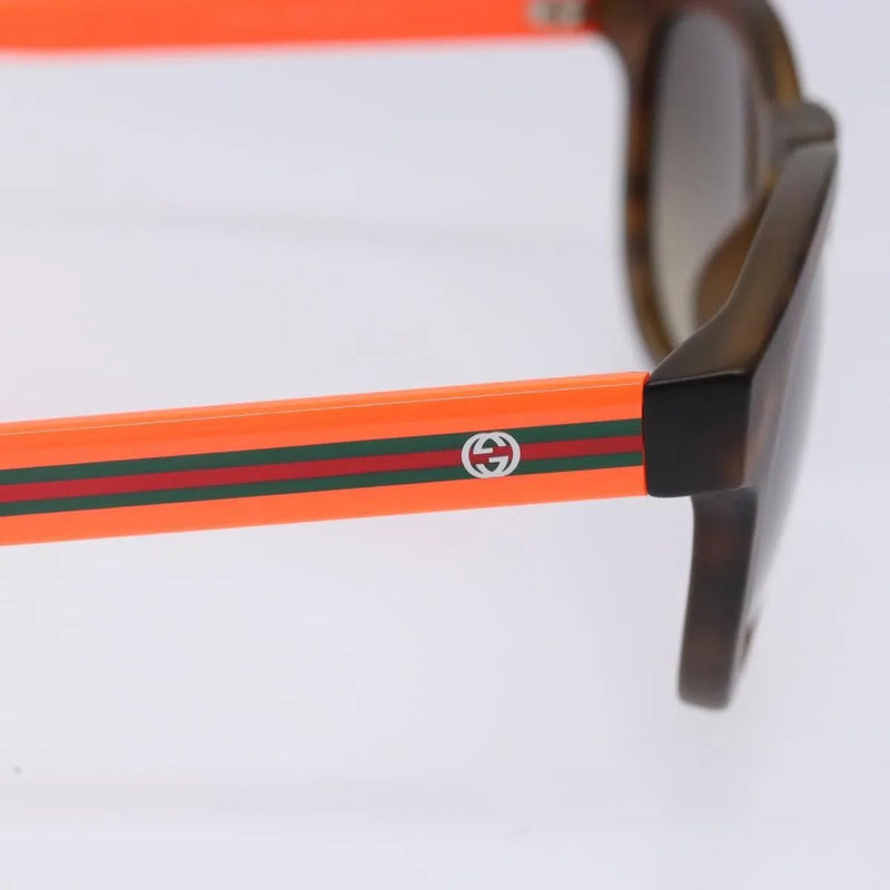 Gucci Eyewear Sunglasses Orange Plastic Accessory