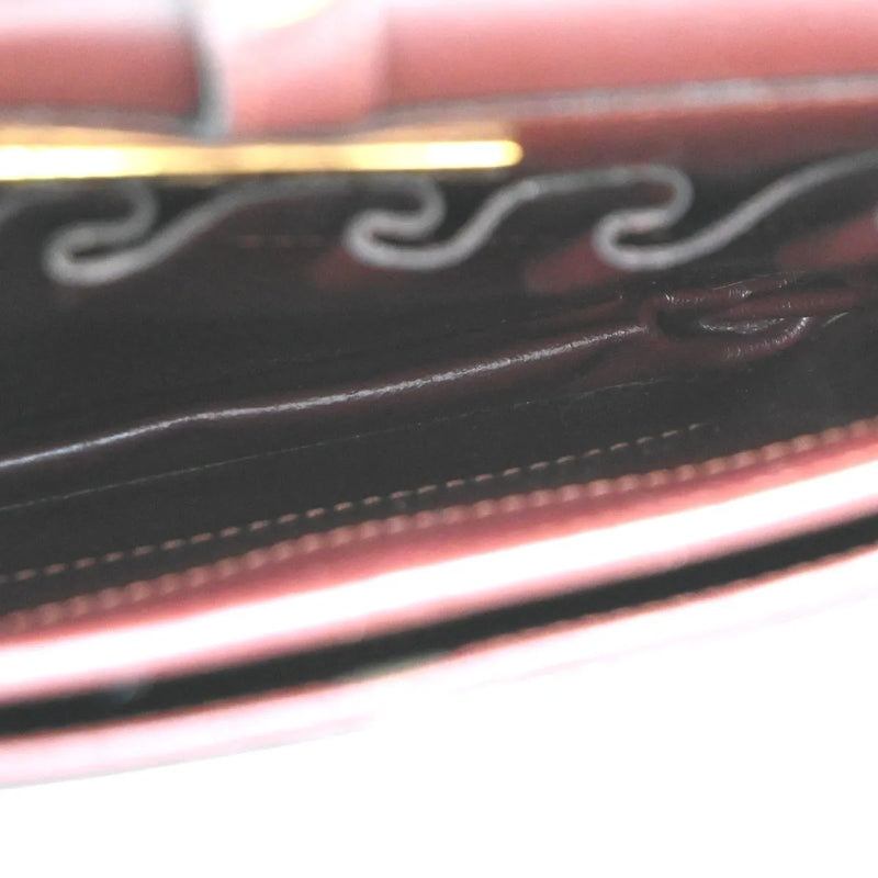 Cartier Must De Leather Burgundy Bag