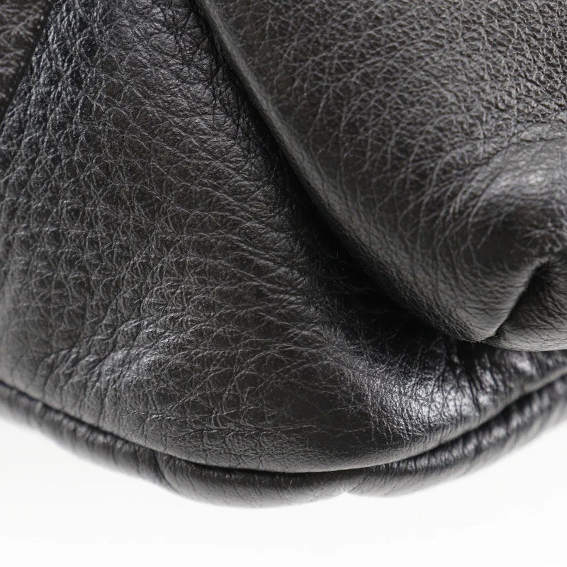 Balenciaga Everyday Waist Leather Black Bag