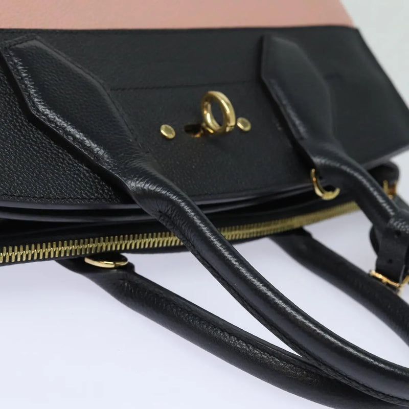 Louis Vuitton City Steamer Leather Black Bag
