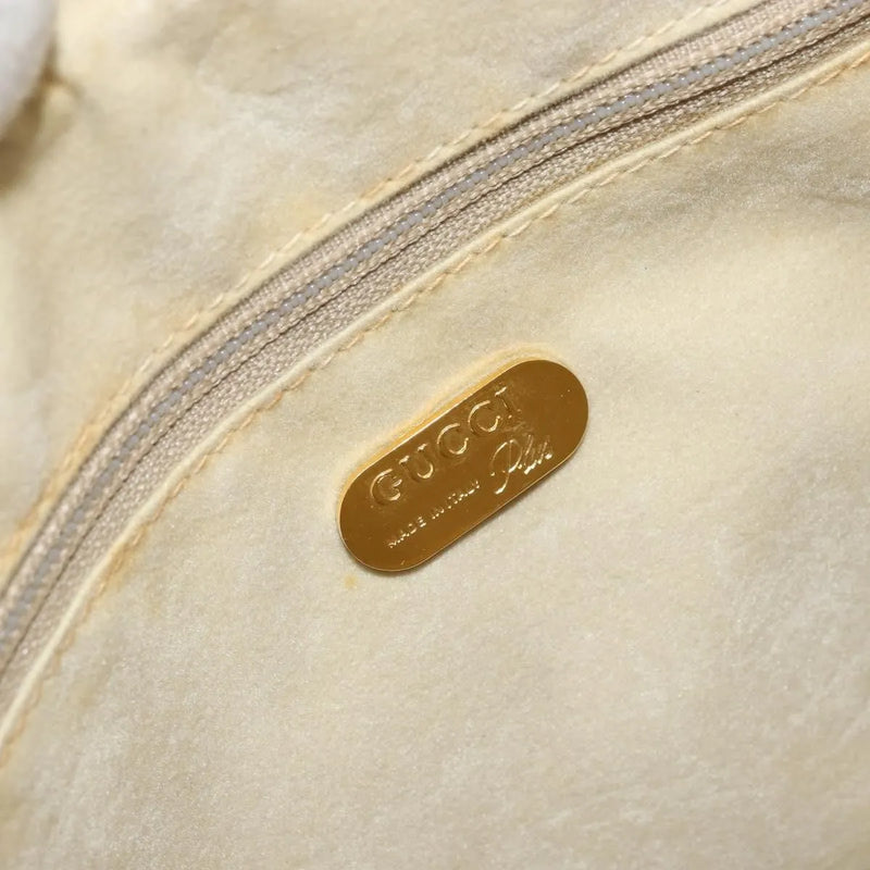 Gucci Vintage Clutch Leather Black Bag