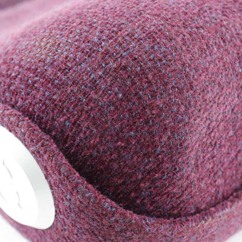 Chanel Vintage Millennium Waist Tweed Purple Bag