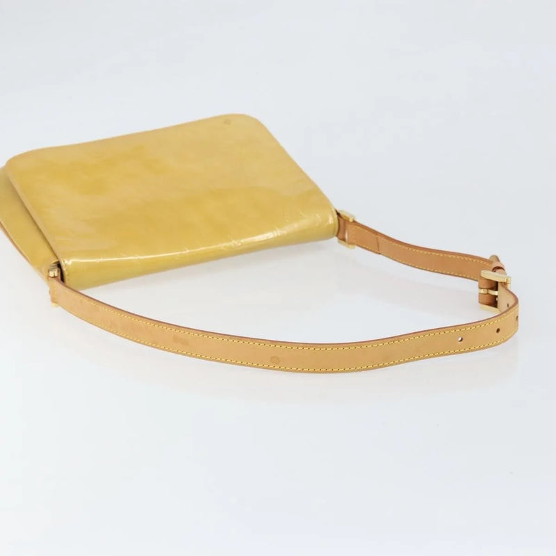 Louis Vuitton Thompson Street Monogram Vernis Beige Patent_leather Bag