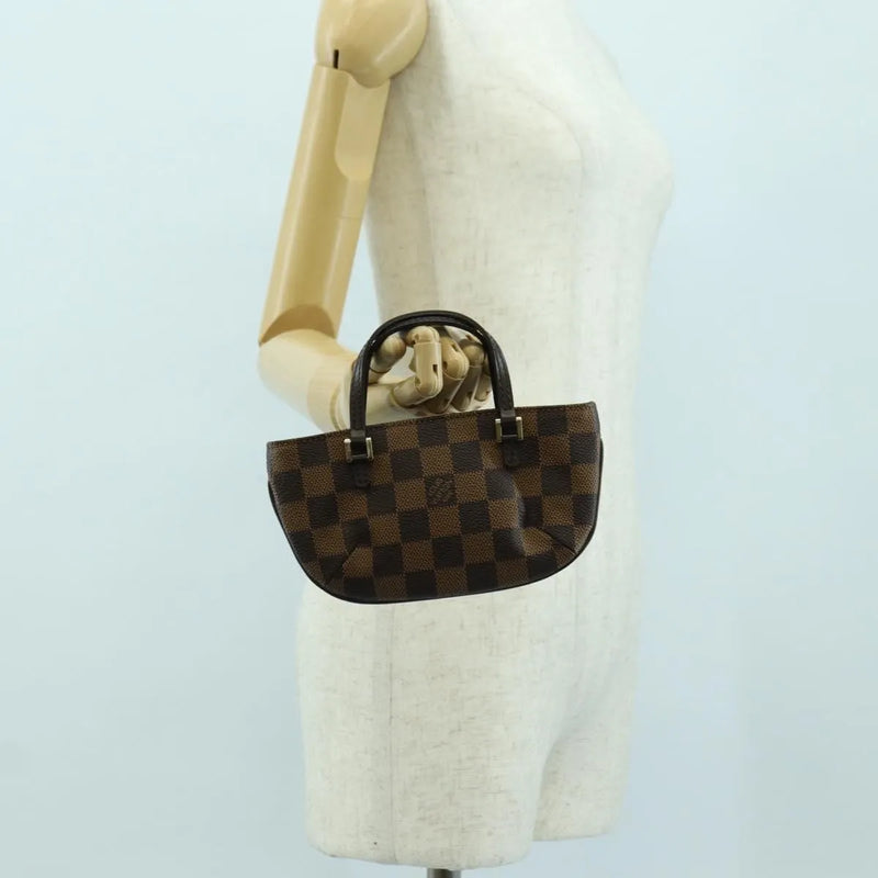 Louis Vuitton Manosque Pochette Damier Brown Canvas Bag
