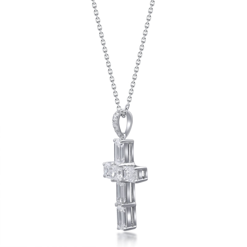 1.76 Ctw White Gold Lab-Grown Diamond Pendant 14k