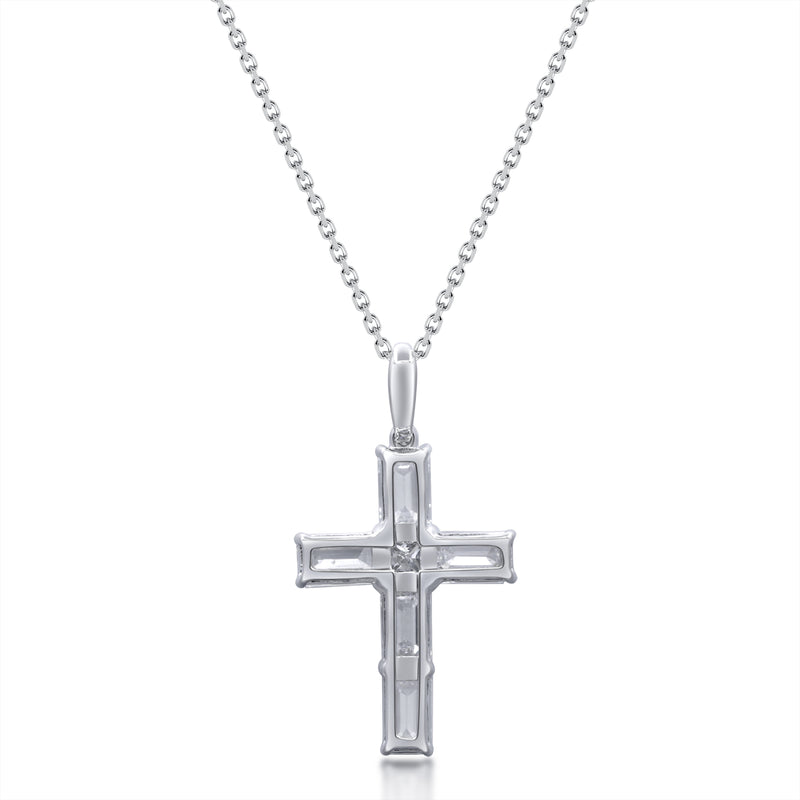 1.76 Ctw White Gold Lab-Grown Diamond Pendant 14k
