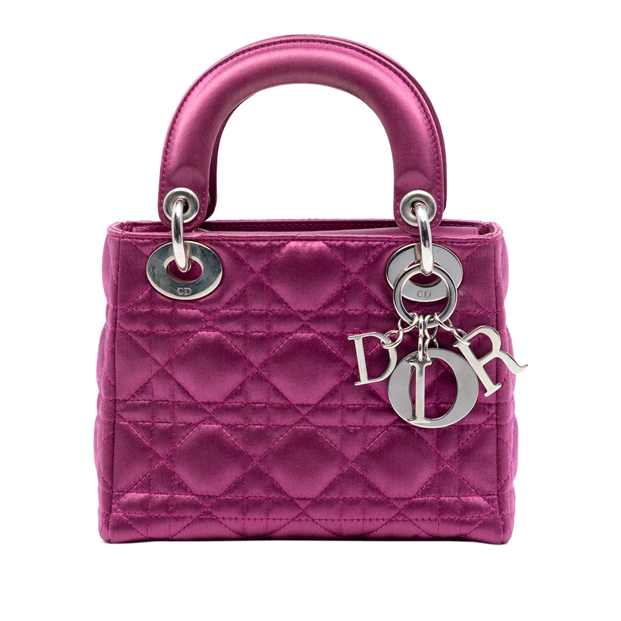 Mini Satin Cannage Lady Dior - Image 1