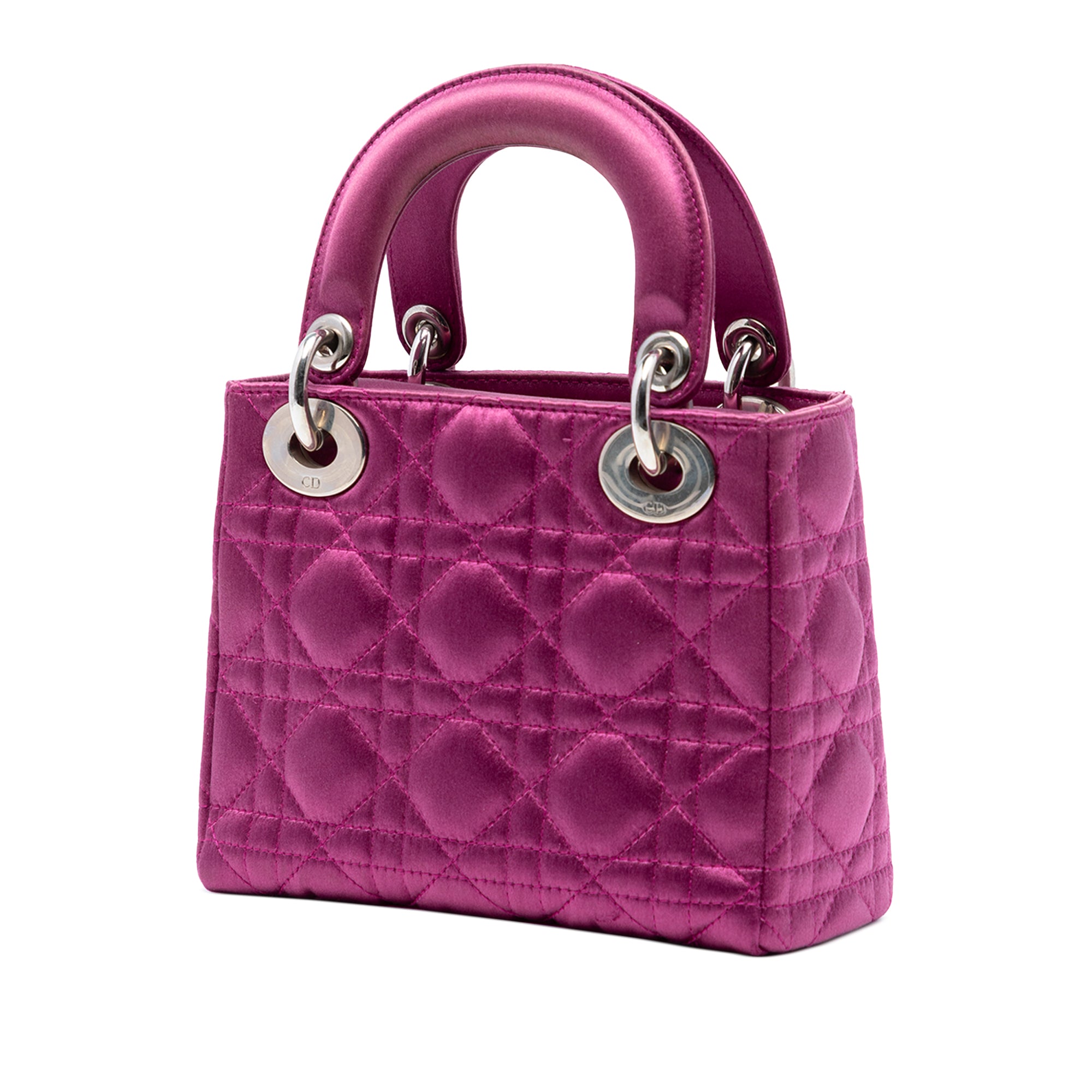 Mini Satin Cannage Lady Dior - Image 2