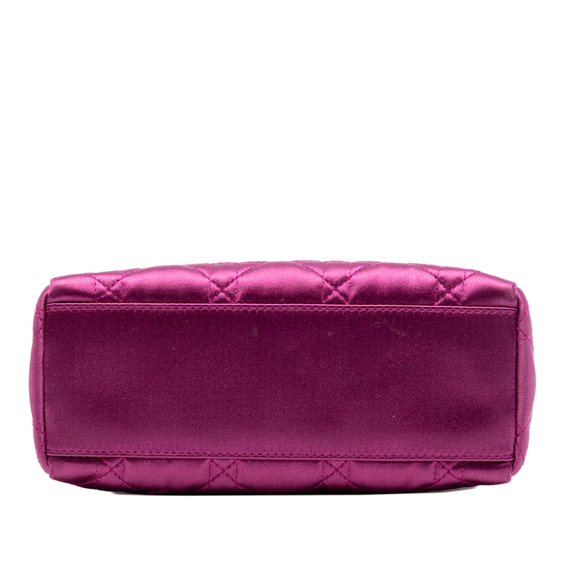 Mini Satin Cannage Lady Dior - Image 3