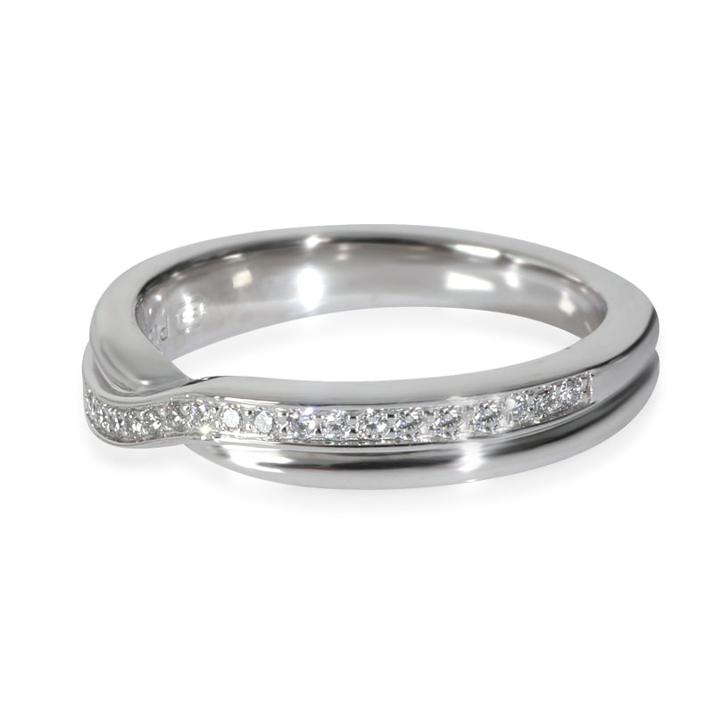 Harry Winston Platinum Diamond Tryst Single Row Pave Band 950