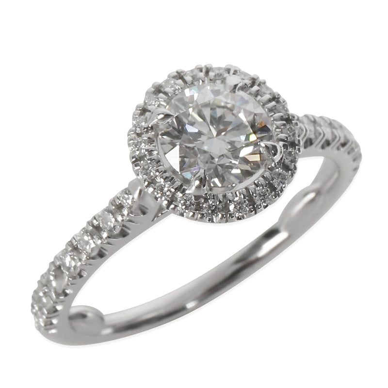 Cartier 0.9 Ct Round Brilliant Diamond Destinee Engagement Ring 950