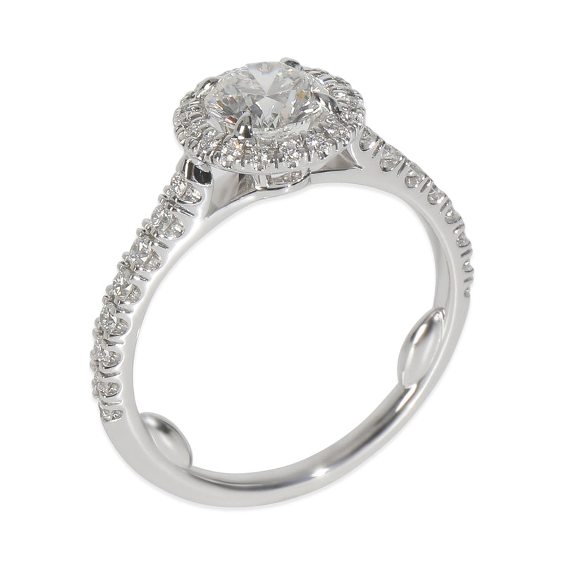 Cartier 0.9 Ct Round Brilliant Diamond Destinee Engagement Ring 950