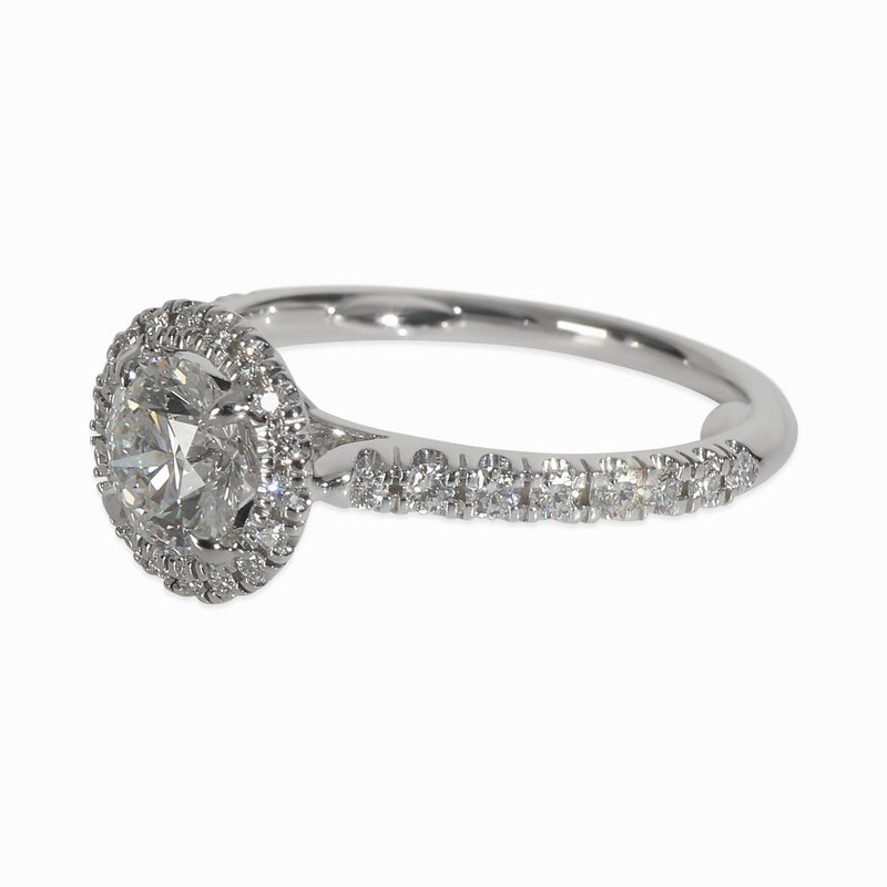 Cartier 0.9 Ct Round Brilliant Diamond Destinee Engagement Ring 950