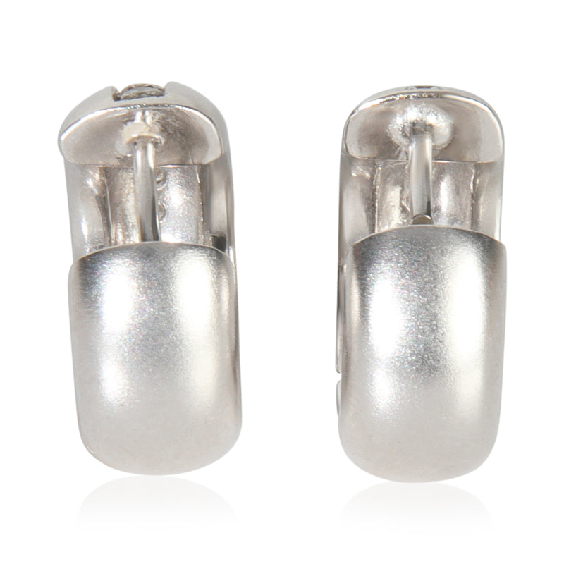 H. Stern White Gold Diamond Earrings 18k