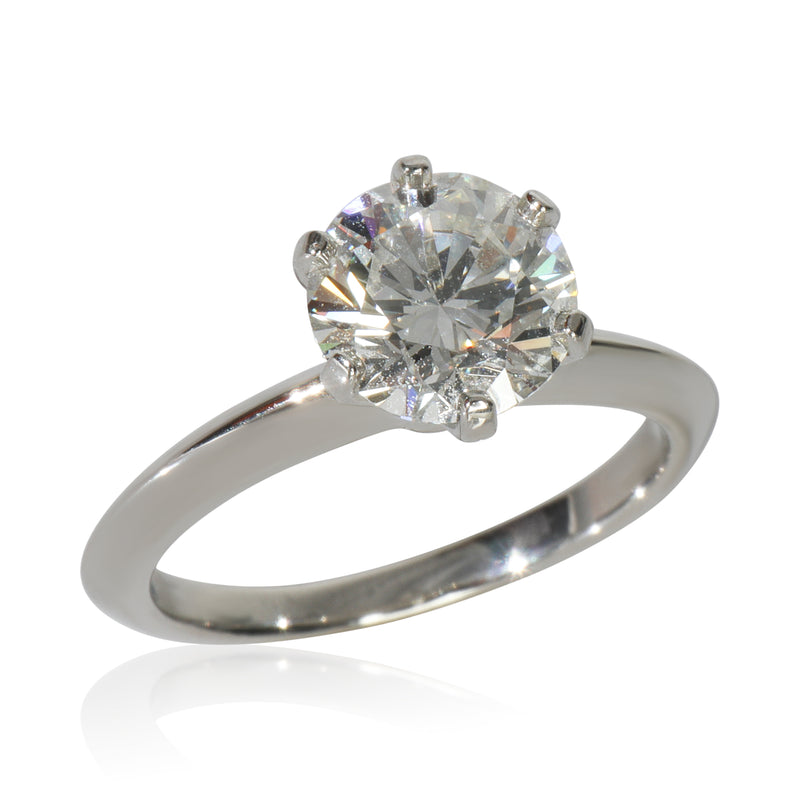 Tiffany & Co. 1.91 Ct Round Brilliant Diamond Engagement Ring 950