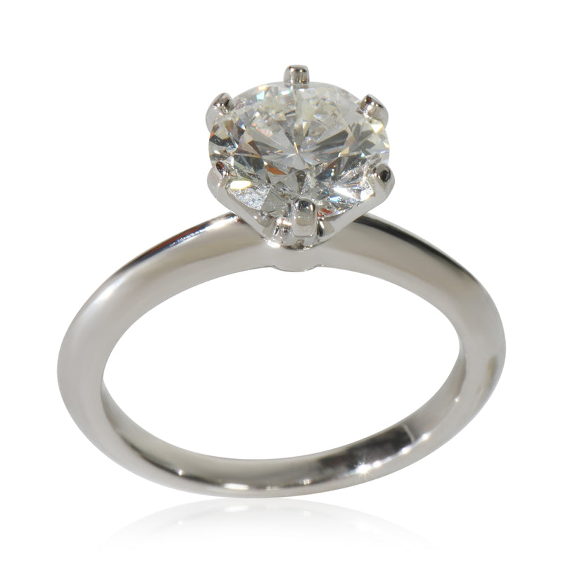 Tiffany & Co. 1.91 Ct Round Brilliant Diamond Engagement Ring 950