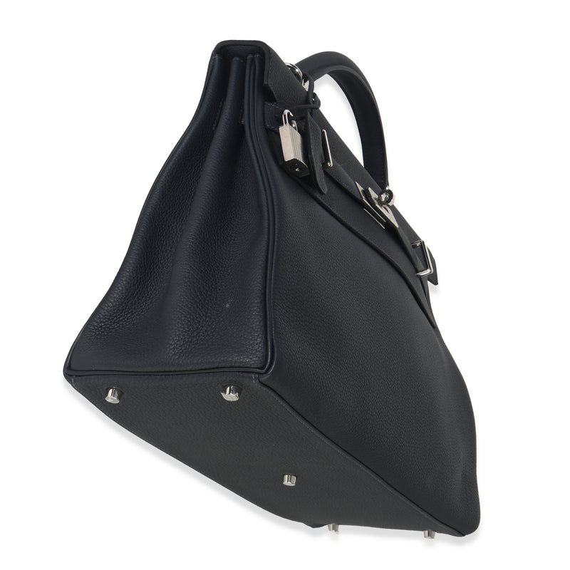 Hermès Plomb Togo Maxi Kelly Retourne 42 Phw Gray Leather Handbag