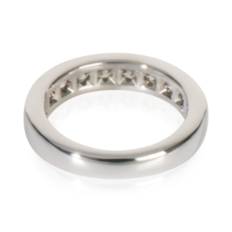 Tiffany & Co. Platinum Diamond Channel Set Band 950