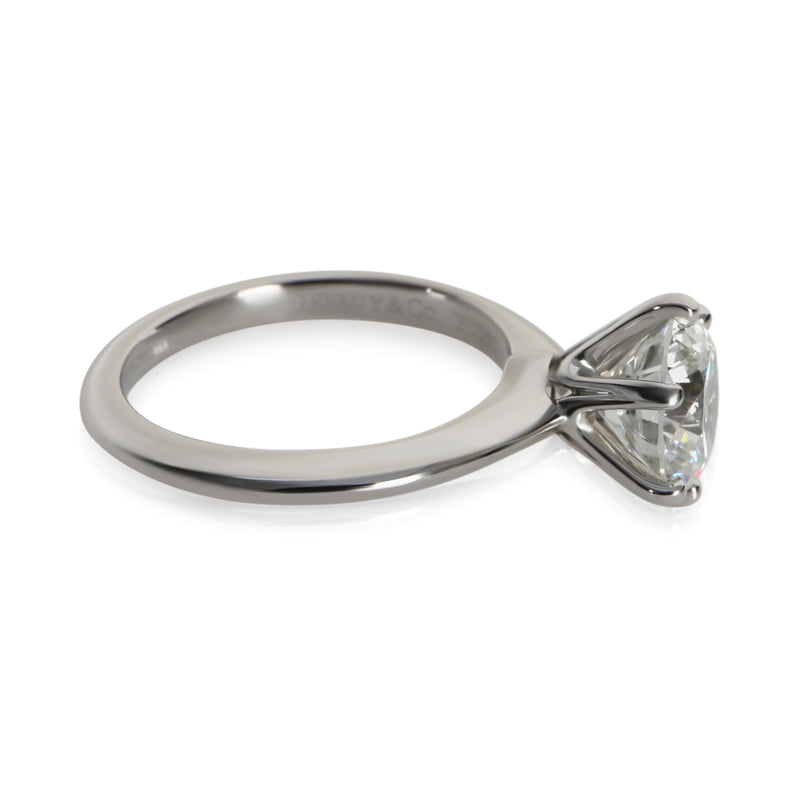 Tiffany & Co. 1.86 Ct Round Brilliant Diamond Engagement Ring 950