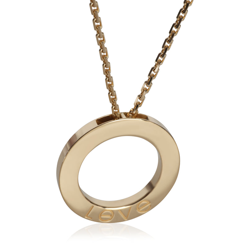 Cartier Yellow Gold Love Necklace 18k