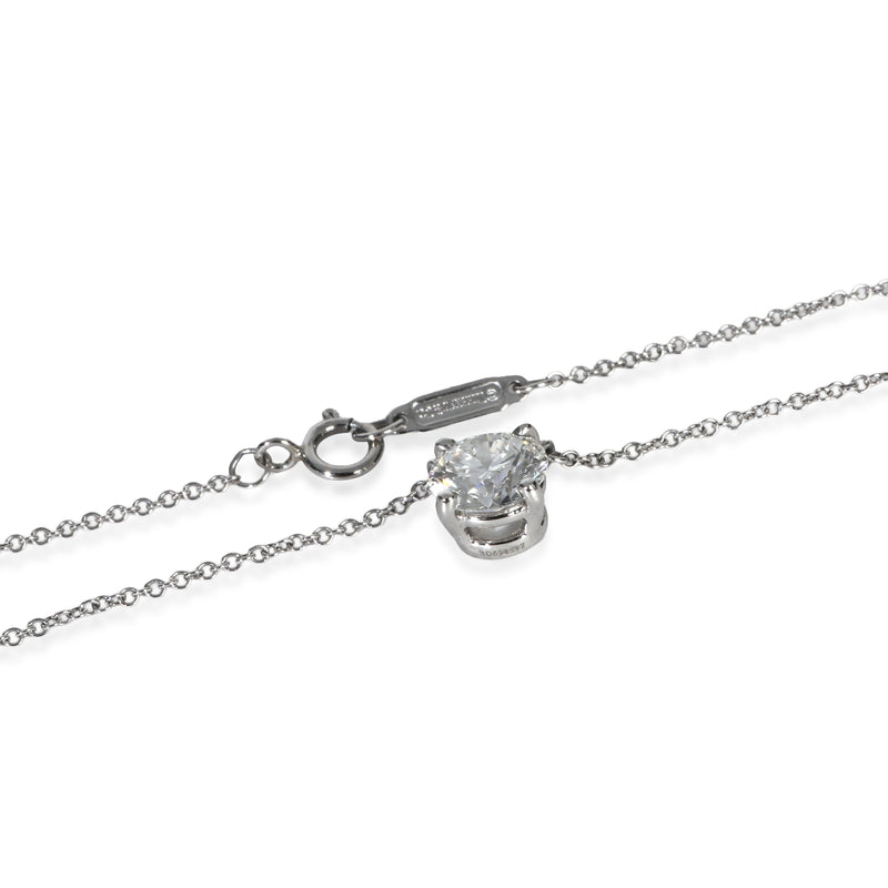 Tiffany & Co. Platinum Diamond Pendant 950