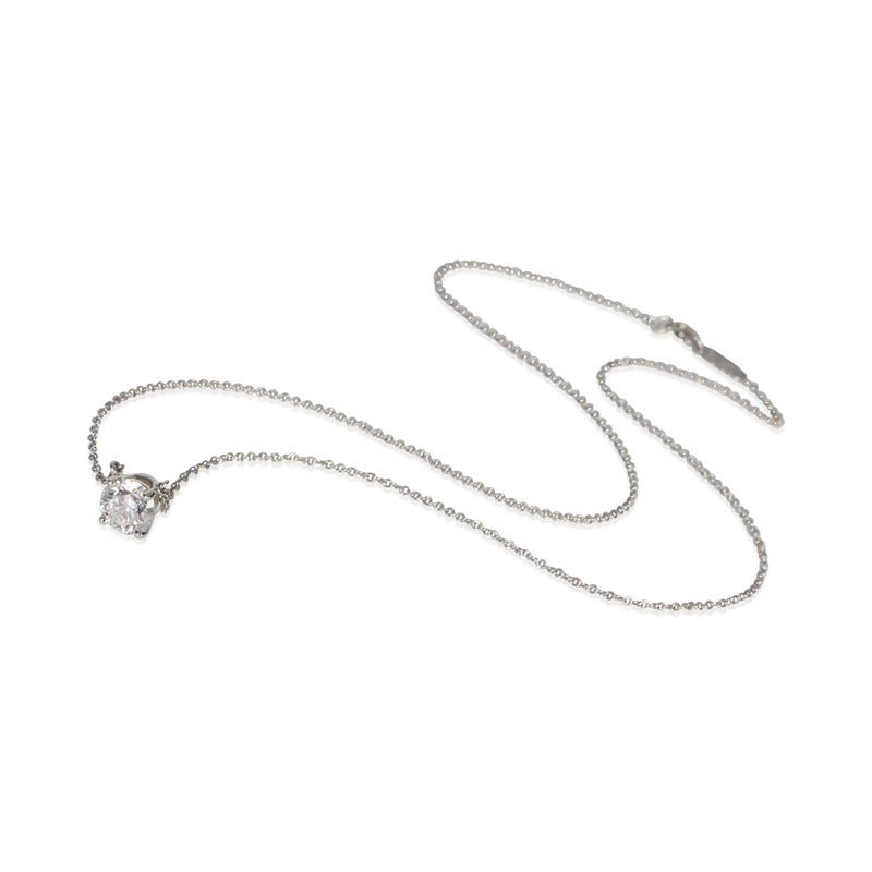 Tiffany & Co. Platinum Diamond Pendant 950
